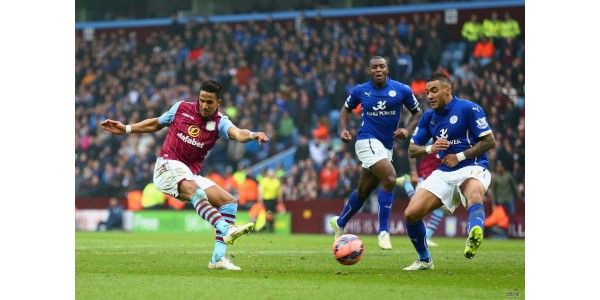 Il Leicester City è stato pareggiato 1-1 dall'Aston Villa Football Club